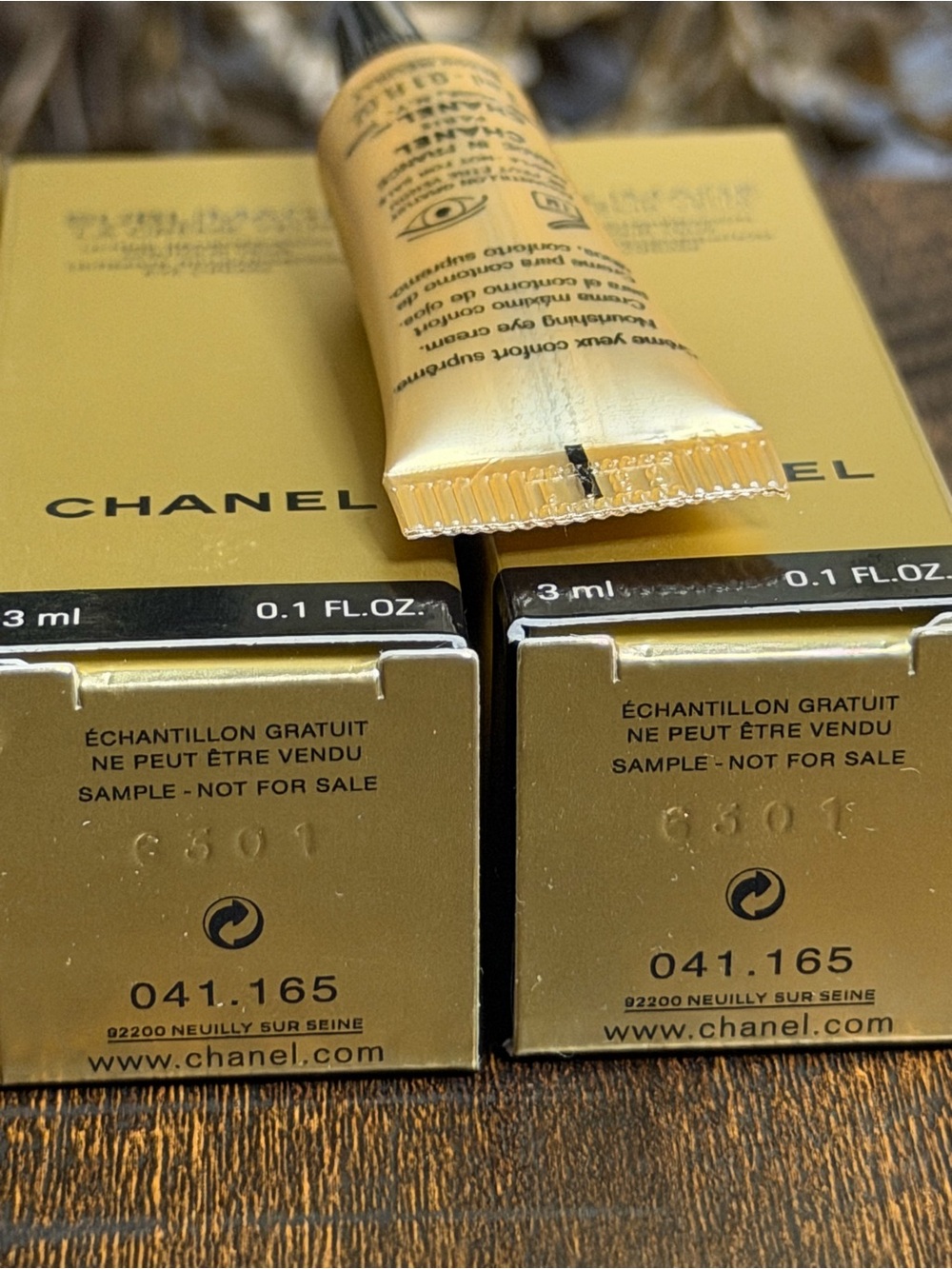 CHANEL Sublimage Le Serum & La Crème Yeux Eye Cream Set Bundle 4 - Picture 4 of 7
